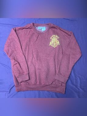 Hogwarts Maroon Crewneck Sweatshirt - Official Inspired